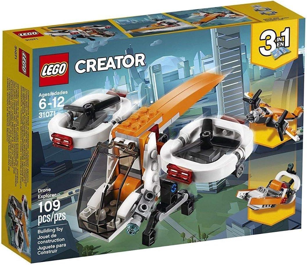 LEGO Creator 3in1 Drone Explorer 31071 Building Kit (109 Pieces)