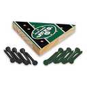 Rico Industries NFL New York Jets Peg Pyramid Game 4 x 4.5-"