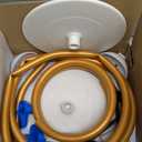 AerWo Balloon Arch Kit 9.35FT & 6FT, Free Bending Half Balloon Arch Stand with Base, Floor Gold Balloon Arch Frame Backdrop for Wedding Birthday Party Baby Shower Yard Lawn Home Christmas Decorations