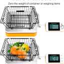 Fuzion Shipping Scale - Digital Postal Scale 110LB x 0.1oz, Large LCD Display, 5 Units, Scale for Packages, Postage - Dual Power Supply (Batteries & Adapter)