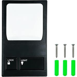 Upgraded 378LM Security+ Wireless Control Panel Only for LiftMaster Chamberlain 315MHz Security+ Garage Door Openers with Purple Learn Button Manufactured After 2005, Black