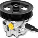 SCITOO Power Steering Pump Replacement for 2011-2014 for Chrysler 200 2.4/3.6L, 2007-2010 for Chrysler Cirrus 2.4/3.5L,2007-2010 for Chrysler Sebring 2.4/2.7L 20-2402 Power assist pump