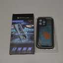 SPORTLINK for iPhone 13 Case Waterproof - Buit in Screen Protector [Compatible with MagSafe][IP68 Underwater][6.6FT Military Dropproof][Dustproof] Full Body Shockproof Case 6.1" Black