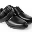 CHAOREN Mens Belts Leather Gift for Men - Ideal Match for Mens Dress Shoes (40 (Fits Waist 38"-39"), Classic Black)