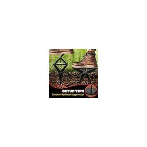Mole Traps 2 Pack, Scissor Mole Trap That Kill BestMole Traps for Lawns GroundEasy Step Mole EliminatorBlack Coated, 8.1"L x 5.4"W x 12.6"H, Black