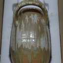 Creative Co-Op 80 oz. Stoneware Watering Pitcher with Handles, Reactive Glaze