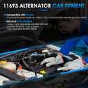 11693 Car Alternators Fit for Toyota Corolla 2014-2019 L4 1.8L Automotive Replacement Alternator 27060-0T230, FG12T050