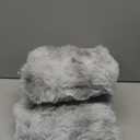 Soft Fluffy Blanket - Fuzzy Throw Blanket for Couch, Plush Rabbit Faux Fur Blanket, Cute Cozy Blankets for Women, Thick Warm Bubble Blankets for Bed Sofa Bedroom Living Room - 39" x 63" Small (Gradient Grey)