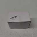 4 Pack Acrylic Qtip Holder Dispenser for Cotton Swabs, Balls, Pads, Floss Picks- Small Clear Plastic Canister Apothecary Jar Set, Bathroom Essentials Accessories Decor, Vanity Makeup Storage Organizer