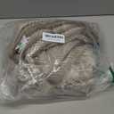 CREVENT 50"X60" Farmhouse Breathable Soft and Warm Classic Throw Blanket for Sofa Couch Bed, Faux Cashmere Home Decoration Throw with Tassles (Coffee)