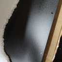 SpaceAid Washer Dryer Countertop, Laundry Wood Shelf Topper with Edge, 54" Width x 27.5" Depth Cover Guard Organizer for Washer and Dryer Laundry Hamper Counter Storage Organization (Black) (Large)