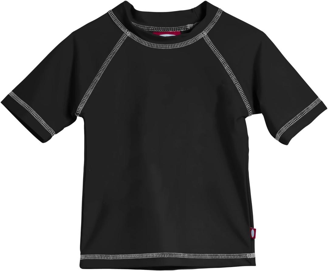 Made in USA Baby Boys and Girls Solid Rash guard Swimming Tee Shirt (6)