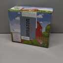 BOLZRA Farm Animals Big Red Barn Toy for 1 2 3 4 5 Years Old Toddlers, Kids Farm Figures Fence Playset with Tractor, Preschool Montessori Learning Toys, Christmas Birthday Easter Gift for Boys Girls