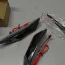 Civic LED Side Marker Lights For 2016-2021 Honda Civic Sedan Coupe Hatchback Smoked Lens Sidemarker Amber LED Turn Signal/White LED Running/Position/Parking Lights OEM#H02551127N (Smoky Lens Civic Side Marker)