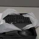 Wireless Keyboard and Mouse Combo,2.4G Full Size Wave Keys Ergonomic Keyboard with Wrist Rest for Natural Typing, 3 DPI Adjustable Ergonomic Silent Mouse for Computer/Laptop/Windows/Mac (Gray)