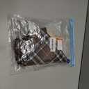 Kuoser Warm Dog Coat, Waterproof Dog Coats for X-Small Dogs, Adjustable Durable Doggie Winter Jacket Reversible Cozy Puppy Cold Weather Apparel from Small to Large Breed, Brown XS