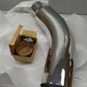 Exhaust Tip Universal 4 to 6 Inch Exhaust Elbow Pipe with Clamp Chrome Fits Car, Truck & Diesel, Pickup Truck