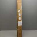 Tension Curtain Rod 51-168 In, Heavy Duty Shower Curtain Rods No Drilling, Extra Long Outdoor Curtain Rod for Patio, Adjustable Spring Tension Pole for Bathroom Window Closet, Never Rust, Black