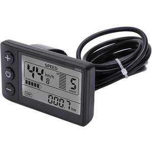 S866 Electric LCD Display, IP65 Waterproof 24V 36V 48V Electric LCD Display Meter