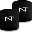 Nxtrnd Wristbands for Football, Wrist Sweat Bands, Sold as a Pair