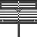 SONGMICS HOME Full Size Bed Frame, Metal Platform Bed Frame, 14 Inch