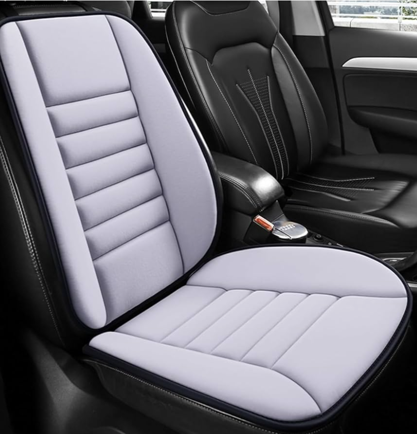 KINGPHENIX Memory Foam Seat Cushion & Back Support Pillow