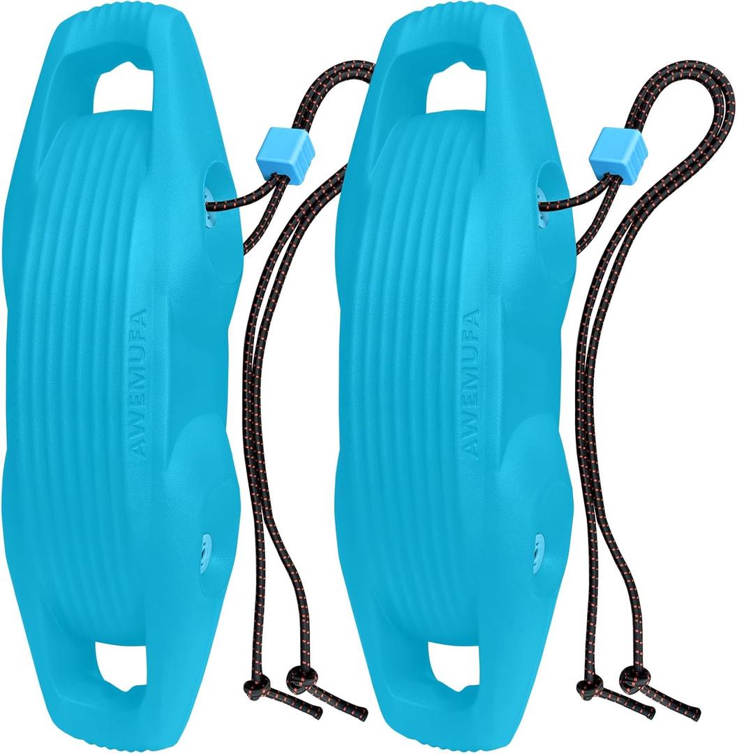 Boat Fenders Easy to Install Bumper for Docking Ideal Fender for Pontoon, Bass, Jet Ski and Fishing Boats (Blue)