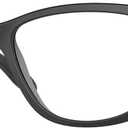 Oy8019 Drop Kick Butterfly Prescription Eyewear Frames (Satin Black/Demo Lens)