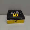 HISAFE Storeroom Door Handle Heavy Duty Grade 2 Commercial Door Locks, NonHanded, UL 3 Hour Fire Rated, ADA Compliant, Satin Chrome Finish 26D, 23/4''Backset, XXGST70