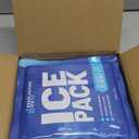 Rapid Performance Reusable Ice Packs for Coolers or Lunch Box | 4 Pack | Cold for Up to 12 Hours | Ice Packs for Cooler, Long Lasting for Camping, Beach