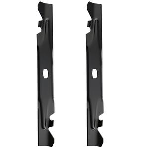 490-110-C203 742P05510-X Mulching Blades 46 inch Set Replacement for 74205510X, 742-05510-X, 742P05510X, 742P05510-X, 46" Decks Compatible with Bolens, Cub Cadet, TroyBilt, Craftsmann. -2 Pack.