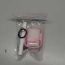 for AirPods Pro 3 Case (2025) with Phone Stand & Cleaner Kit, Cute Soft Silicone Cover for AirPods Pro 3rd Genera case with Keychain for Women Men with Keychain for Airpod Pro case(2025) Pink