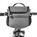 bike handlebar bag, Waterproof Bike Handlebar Insulated Cooler Bag Front Bag Mountain Road Bicycle Cycling Handlebar Basket Bag Pannier Shoulder Bag