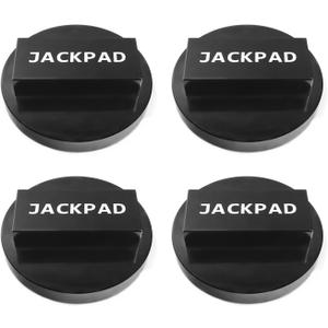 Jack Pad Adapter Anodized Black Replacement for B-MW 135 335 535 E82 E88 E46 E90 E91 E92 E93 E38 E39 E60 E61 E63 E64 E65 E66 E70 E71 E89 X5 X6 X3 1M M3 M5 M6 F01 F02 F30 F10(4 pcs)