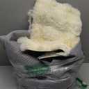 Creamy White Rabbit Plush Rug 4'x'6, Fluffy Faux Fur Shaggy Area Rug for Nursery, Kids Room Decor, Soft Fuzzy Carpet for Living Room, Bedroom, Teen Girls Room