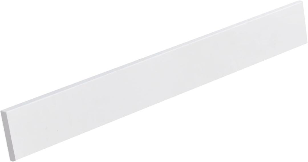 36 Inch Backsplash in Pure White, Quartz Backsplash for Bathroom Vanity Sink Top, 36 in. W x 4 in. H Universal Bathroom Vanity Backsplashes, 36x4 Inches