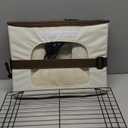 Foldable Bread Proofing Box - 36L Large Dough Proofer with 3-Sided Heating, 24H Timer+Temp Control(50-113) with Front Window & Metal Rack for Sourdough, Yogurt & Bread Baking