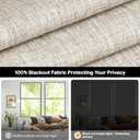 LazBlinds No Tools No Drill Cordless Roman Shades for Windows, Blackout Thermal Insulated UV Blocking Window Blinds, Room Darkening Fabric Blinds for Indoor Windows, 30'' W x 48'' H, Beige