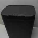 2 Pack 2.7 Gal Bathroom Trash Can with Lid, Automatic Trash Can Small Smart Garbage Can Touchless, Slim Motion Sensor Waterproof Plastic Trash Bins for Bedroom Office Kitchen Toilet Black