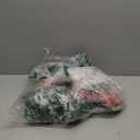 Solar Christmas Tree Light - Christmas Waterproof Small Pathway Lights, Outdoor Lights Christmas Decorations Cedar Xmas Tree with 20 LED Lights in 4 Colors for Garden/Yard/Patio, 4 Packs (White)