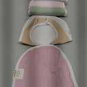 8-Pack Organic Baby Bibs for Boys, Girls - Soft Cotton Drooling and Teething Bibs for Baby Girl & Boy, Extra Absorbent, Easy to Clean & Put On for Toddler, Newborn, Infant 0-24 Months (Muted Pastel)