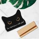 2 x Black Cat Decor Halloween Cat Bathroom Decor Can I Interest You in a Butt Napkin Funny Bathroom Acrylic Decors Sign Cat for Home Bathrooms Halloween Christmas