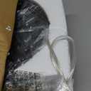 PoKat Antique Gold Ceramic Floor Lamp for Living Room Bedroom, 64" Modern Tall Standing Lamp with Rotary Switch, Traditional Living Room Lamp for Corner, Home Office, Nursery, Warm Gold