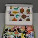 Toys for Toddlers, 11 Magnetic Wooden Animals Train Set, Montessori Toys for Toddlers, Preschool Learning Activities for Kids, Birthday Gifts for Boys, Girls