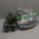 Wettarn 30 Sets 3.15 Inch Velvet Christmas Ornaments Balls Sets for Christmas Tree, Includes Velvet Balls & Bows for Xmas Tree Wreath Garland Vintage Holiday Hanging Decor (Green)