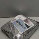 ALANSMA Reversible Weighted Blanket for All Season, Luxury Velvet, Warm and Cool, Adult Kids 5Lb Weighted Blanket, Enjoy Sleeping Anywhere(Grey,36"x48" 5lbs)