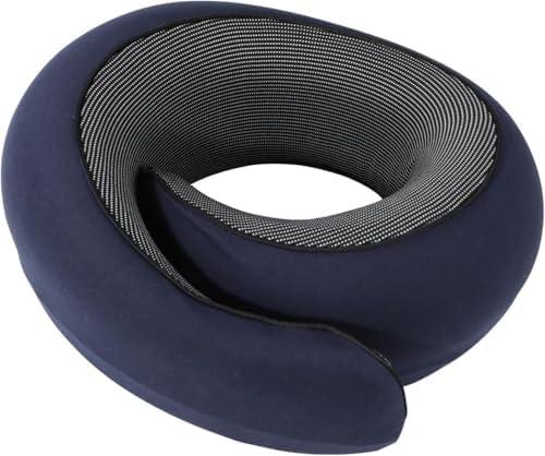 BOLEISE Travel Pillow 100% Pure Memory Foam Neck Pillow Dark Gray
