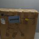 Lightweight Rollator Walker with Seat & Backrest - Foldable Mobility Aid for Seniors, 8" Large Airless Tires, Adjustable Height, Brake,Storage Bag,300 lbs Capacity, 4 Wheel Rolling Walkers for Adults (Deep Blue-all Terrain(8 Inch Wheels))