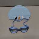 Zeligerstar Kids Swim Goggles,Swimming Goggles for Kids 6-14, Anti-Fog UV Protection Pool Glasses for Boys Girls (Blue+Clear Lens
)