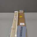 LazBlinds No Tools No Drill 1" Vinyl Mini Blinds, Cordless Blinds for Windows, Light Filtering Horizontal Window Blinds & Shades, 22 1/2" W x 64" H, Cream